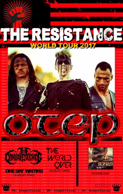 OTEP Announces "The Resistance" World Tour