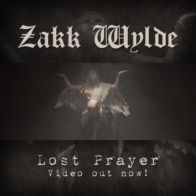 Zakk Wylde Debuts "Lost Prayer" Music Video