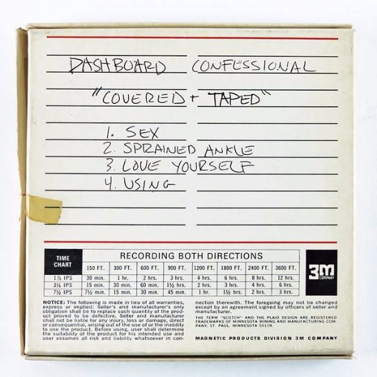 DASHBOARD CONFESSIONAL Reveals Surprise Covers EP Titled Covered + Taped