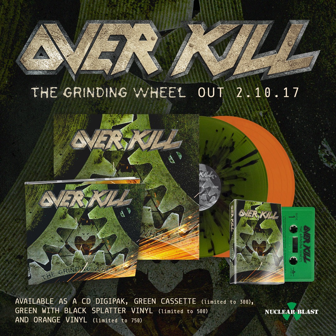 OVERKILL - First Track-By-Track Trailer For The Grinding Wheel Launched!