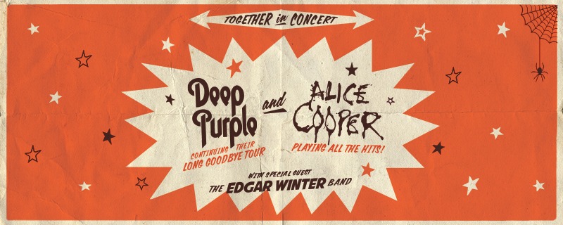 DEEP PURPLE AND ALICE COOPER ANNOUNCE AUGUST AND SEPTEMBER TOUR WITH EDGAR WINTER