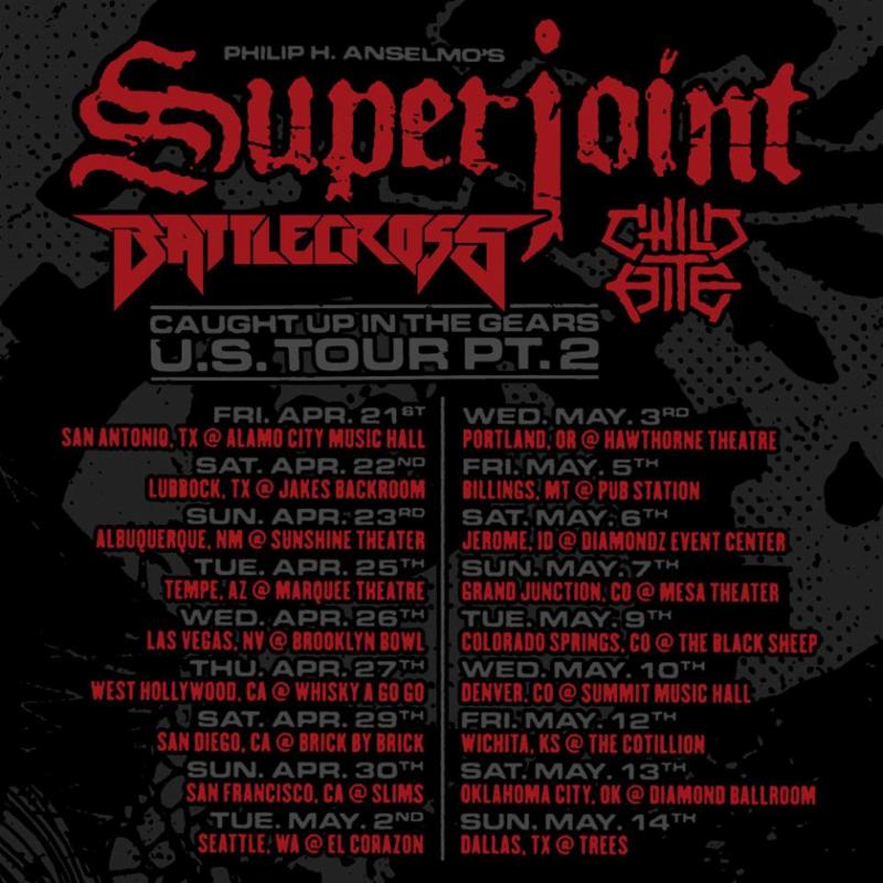SUPERJOINT Kicks Off Part Two Of Their US Tour Tomorrow
