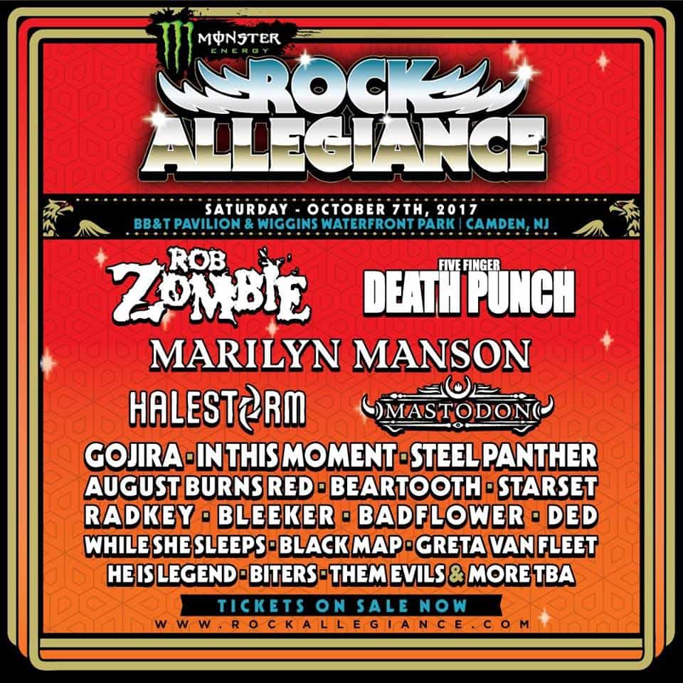 July 4th Offer for Monster Energy Rock Allegiance Ticket 4-Packs