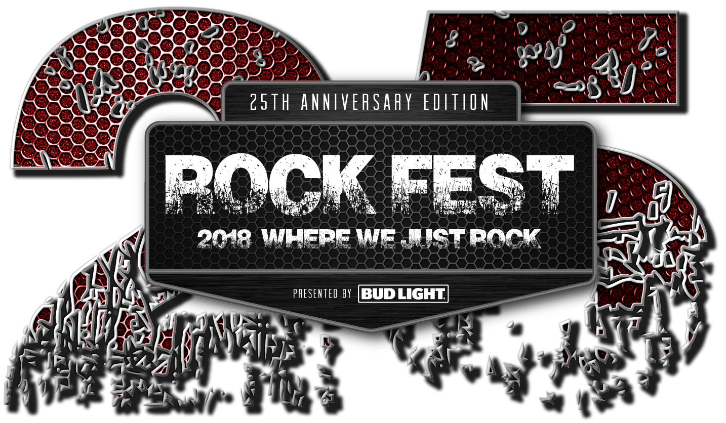 Rock Fest Lineup: 25th Anniversary