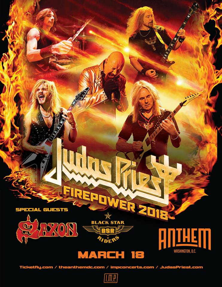 Judas Priest At The Anthem 3-18-2018