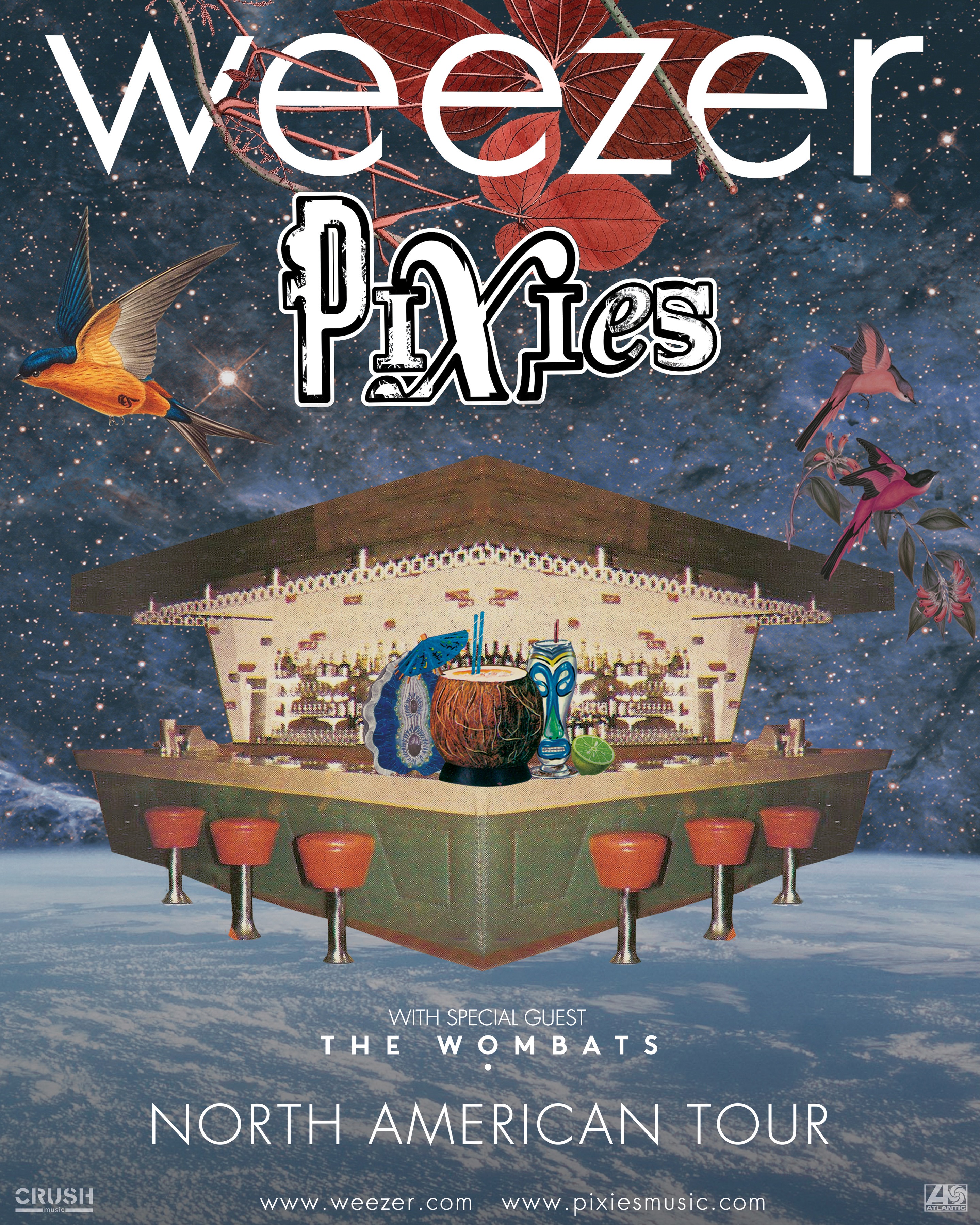 WEEZER AND PIXIES ANNOUNCE SUMMER 2018 CO-HEADLINE TOUR