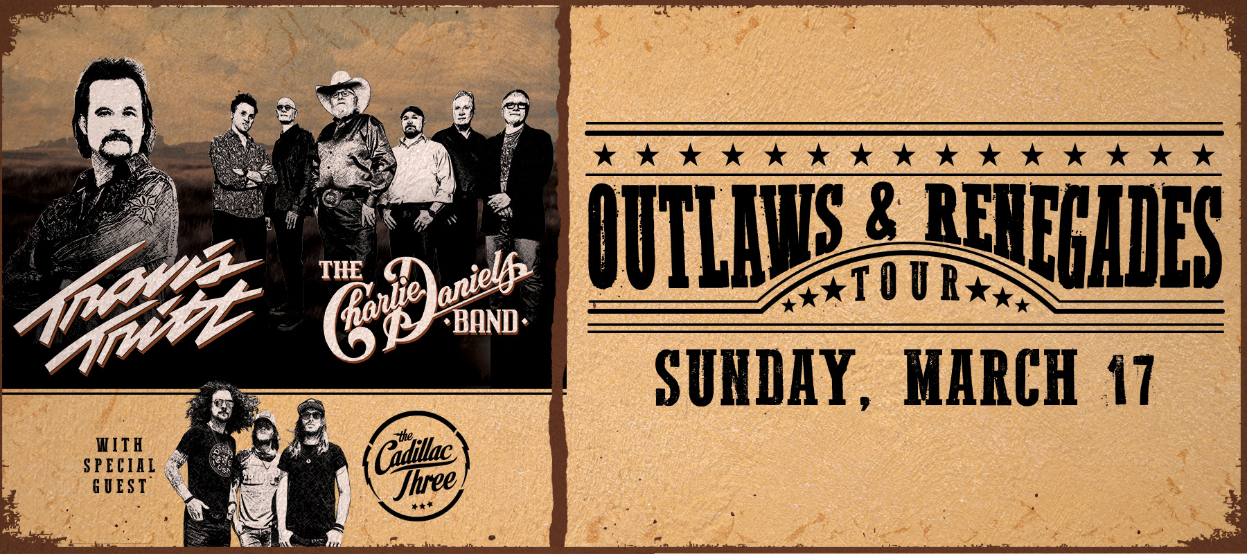 The Outlaws & Renegades Tour Richmond, VA 3-17-2019